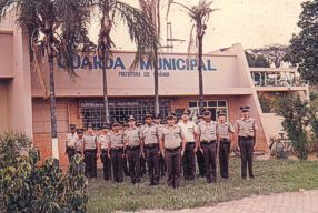 Fachada da Agncia Guarda Municipal de Goinia