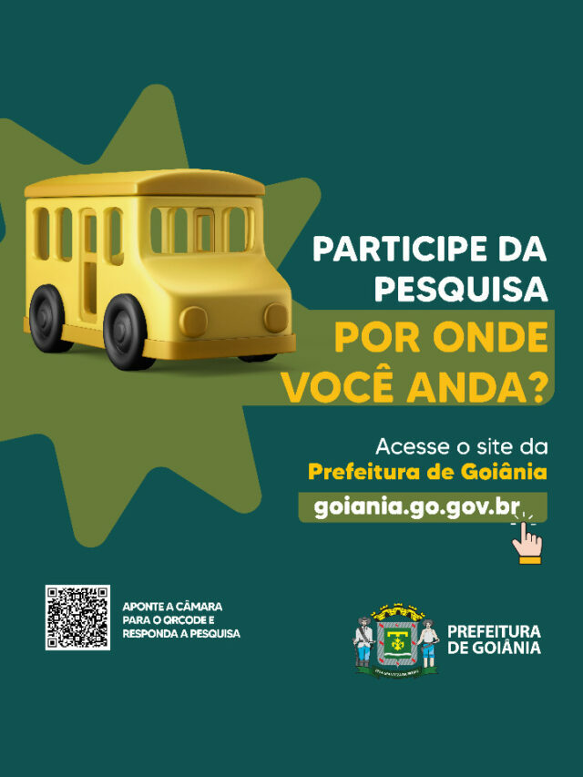 Participe da pesquisa “Por onde você anda?”