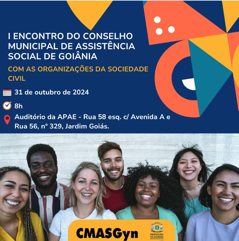 Prefeitura de Goiânia promove 1º Encontro do Conselho Municipal de Assistência Social da capital