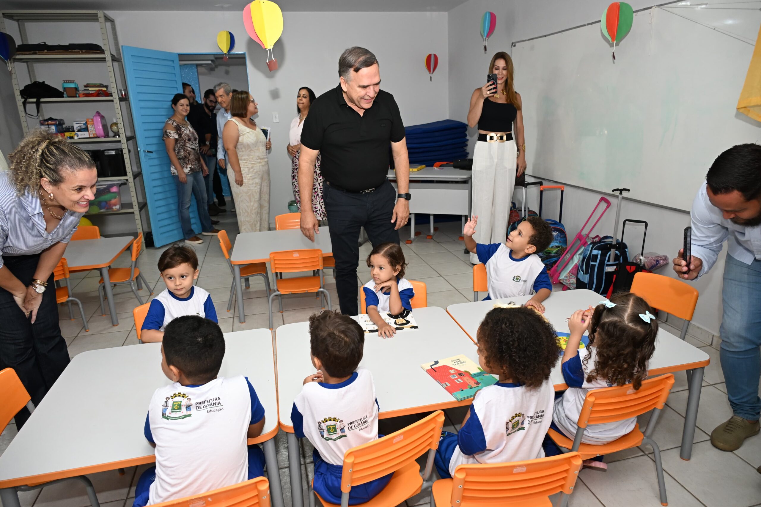 Mabel Inaugura Novo CEI com 160 Vagas para Crianças das Áreas Leste e Central