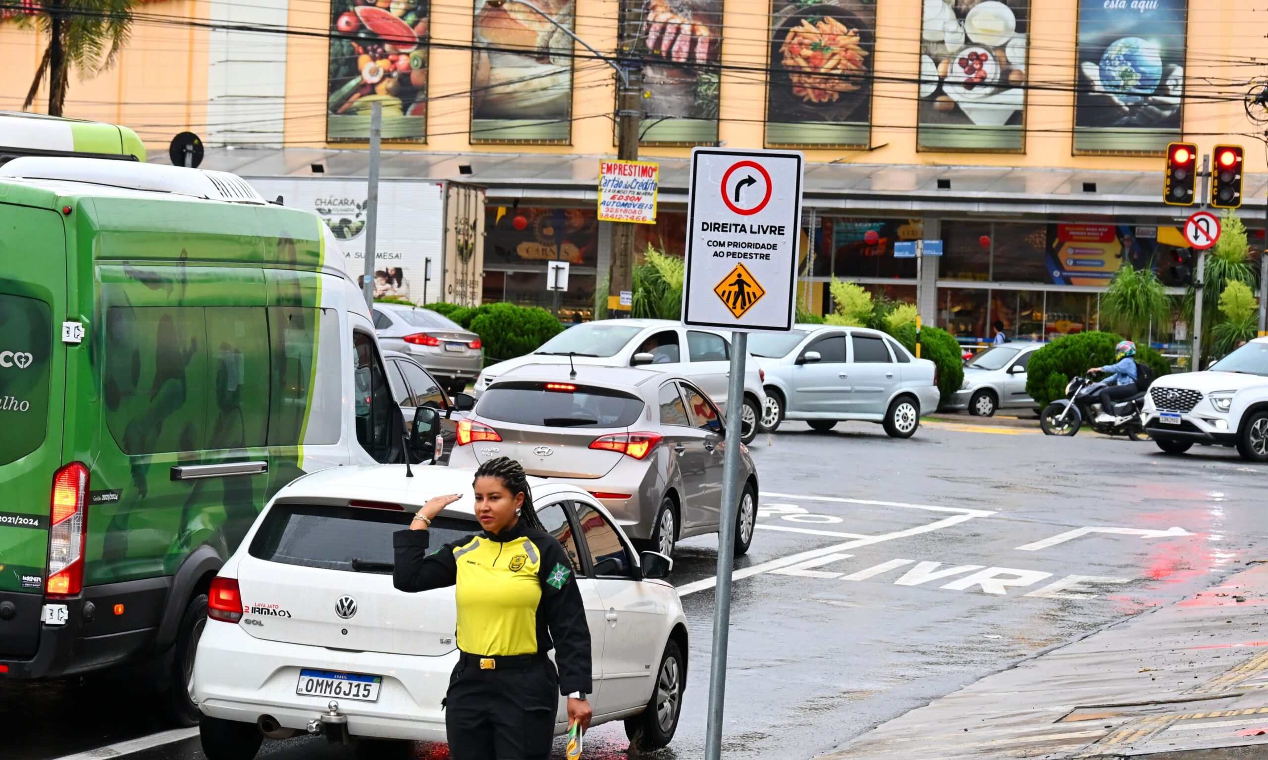 Goiânia amplia Direita Livre para 33 pontos