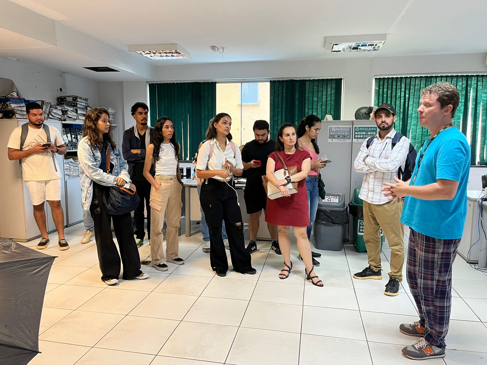 Amma recebe visita de estudantes de Engenharia Florestal da UFG