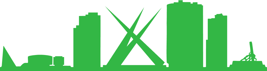 Detalhes verdes da cidade