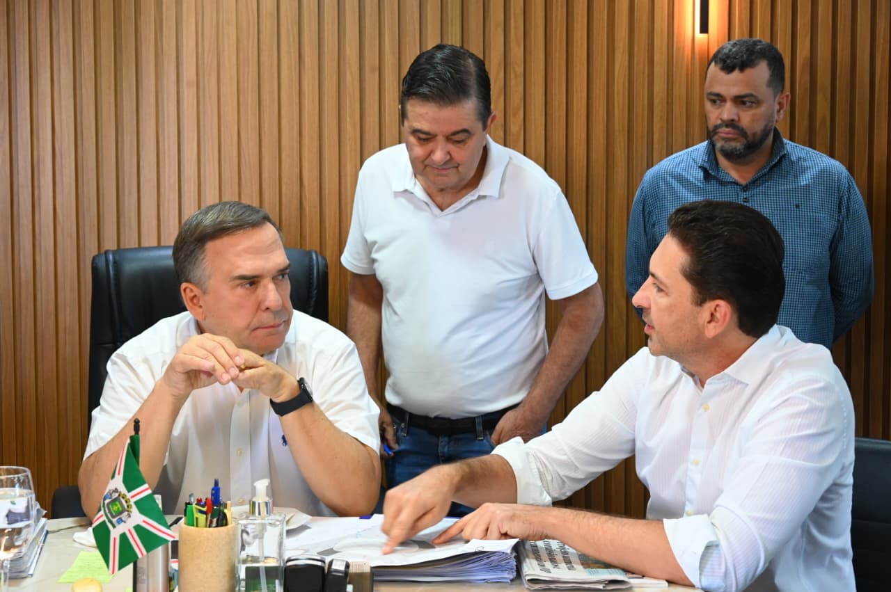 Sandro Mabel destaca prioridade no transporte coletivo e parceria com Vilela para avançar metronização em Goiânia