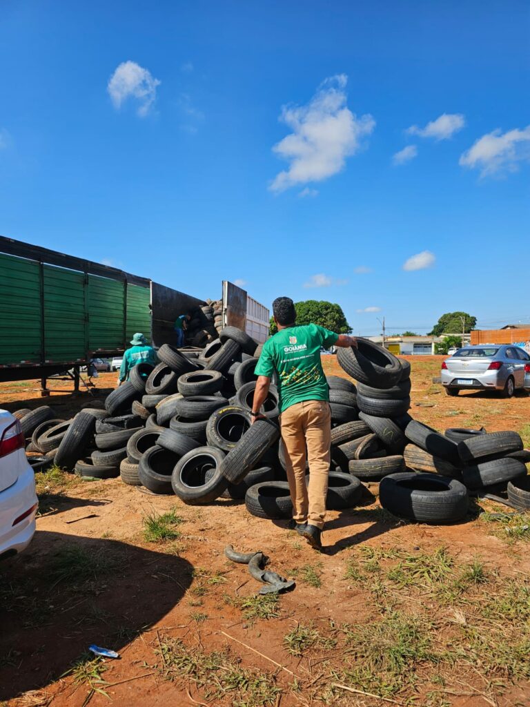 Prefeitura de Goiânia realiza Dia D para recolhimento gratuito de pneus inservíveis em 21 de janeiro
