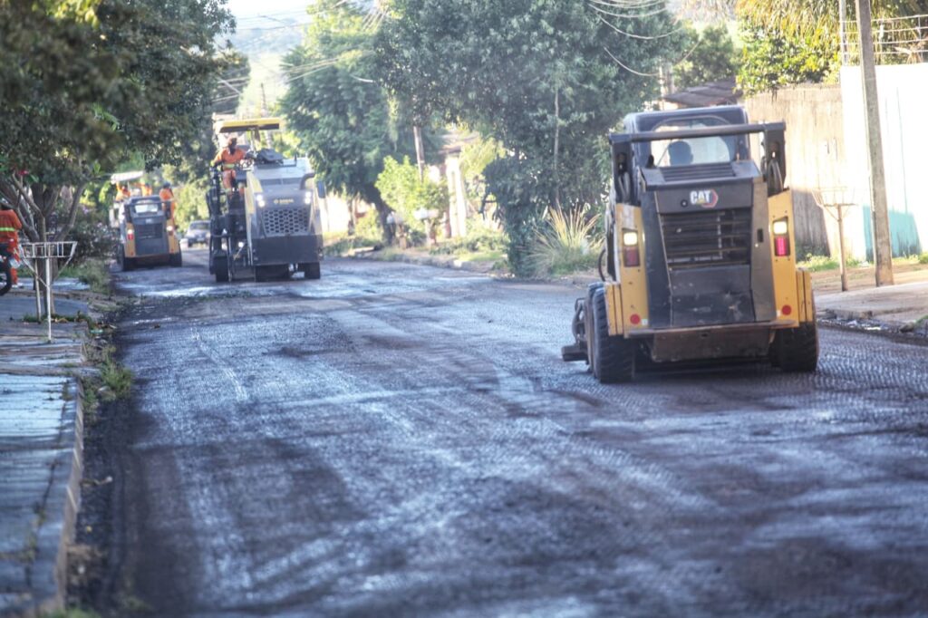 Prefeitura de Goiânia inicia obras de pavimentação em bairros da Região Norte dentro do Programa Asfalto Novo