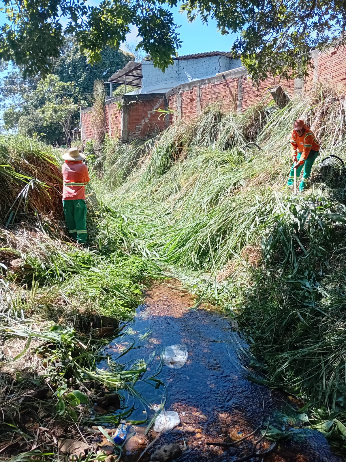 Prefeitura de Goiânia realiza limpeza de 5,7 milhões de m² em áreas de mananciais para prevenir alagamentos